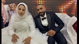 فرح وزفة.. "وحيد وإسراء" من الرعاية الاجتماعية إلى عش الزوجية في كفر الشيخ- صور 