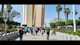 حدائق الري بالقناطر رابع أيام العيد 