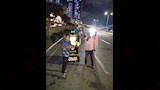 رجل مرور آلي لخدمة المواطنين ورصد الزحام بالعلمين الجديدة (4)