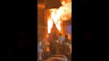 حريق مخزن بويات بالوراق.. النيابة تستعين بالأدلة الجنائية لكشف الأسباب (6)