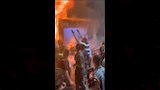 حريق مخزن بويات بالوراق.. النيابة تستعين بالأدلة الجنائية لكشف الأسباب (9)