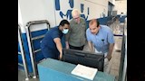 نائب وزير الصحة يتفقد الحجر الصحي بمطار القاهرة استعدادًا لعودة الحجاج (1)