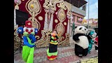 جانب من العروض الترفيهيه
