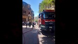 حريق مفاجئ خلال جولة محافظ القاهرة (9)