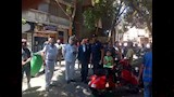 حريق مفاجئ خلال جولة محافظ القاهرة (4)