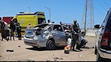 الإطار انفجر.. مصرع وإصابة 4 أشخاص في انقلاب سيارة بالإسكندرية (صور)
