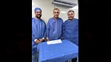 اعضاء الفريق الطبي
