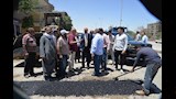 محافظ أسيوط يتفقد إنشاء مطبات صناعية بطريق الأربعين والمعلمين
