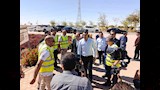 وصول وزير الصناعة إلى المنيا (2)