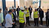 المهندس خالد هاشم خلال الجولة (2)