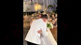 رنا رئيس وزوجها في حفل الزفاف (2)