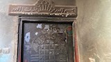 جانب احتراق باب الشقة