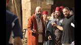 عمرو القاضي في كواليس فيلم أسد