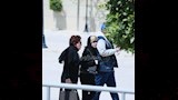 لبلبة وهالة سرحان في جنازة هاني شاكر