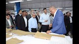 وزير الصناعة ومحافظ بني سويف يتفقدان مجمع الأسمنت