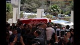 لحظة خروج جثمان هاني شاكر من مسجد أبو شقة (1)