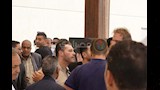 شريف هاني شاكر في حالة تأثر من جنازة والده (3)