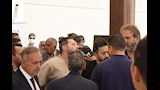 شريف هاني شاكر في حالة تأثر من جنازة والده (2)