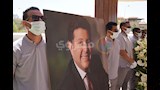 لقطات من جنازة الفنان هاني شاكر (2)