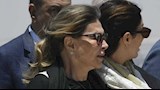 زوجة هاني شاكر في حالة انهيار خلال وداعه بمسجد أبو شقة