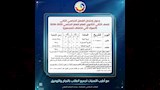جداول امتحانات البحيرة11