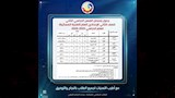 جداول امتحانات البحيرة7