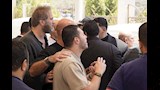 نجل هاني شاكر في جنازة والده (2)