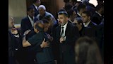 ياسر جلال  في عزاء هاني شاكر (2)