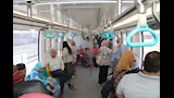 إقبال كبير على مونوريل شرق النيل في اليوم الثاني للتشغيل (5)