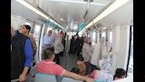 إقبال كبير على مونوريل شرق النيل في اليوم الثاني للتشغيل (10)