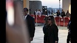 ليلى علوي في  عزاء هاني شاكر (3)