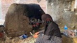 نظرة للطعام داخل الفرن