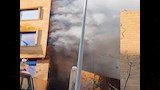 حريق مصنع في المنطقة الصناعية بالتجمع الخامس