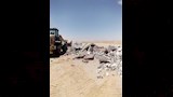 إزالة تعديات بالبناء على أملاك الدولة بالفيوم