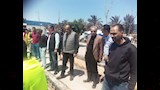 كسر خط مياه في الإسكندرية (4)