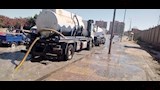 كسر خط مياه في الإسكندرية (14)