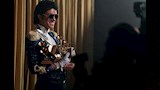 جعفر جاكسون في كواليس فيلم مايكل (1)