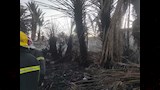 حريق هائل في منطقة مصيعد بطور سيناء  (2)