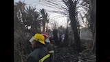 حريق هائل في منطقة مصيعد بطور سيناء  (8)