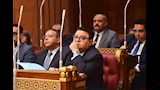 خالد جلال في إحدى جلسات مجلس الشيوخ (4)