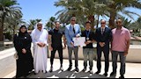 محافظ جنوب سيناء يكرم أبطال الفنون القتالية في نويبع