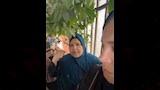 انهيار أسرة الزوجة المغدور بها أمام المحكمة