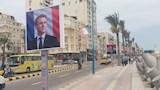 الإسكندرية تتجمل بصور الرئيسين السيسي وماكرون (4)