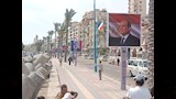 الإسكندرية تتجمل بصور الرئيسين السيسي وماكرون (6)