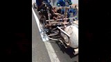 أعمال رصف الطريق الصحراوى الغربى