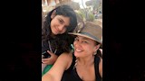 هند صبري مع ابنتها ليلى (1)