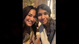 هند صبري مع ابنتها ليلى (4)