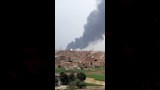 حريق مخزن بطاريات وكاوتش (3)