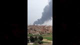 حريق مخزن بطاريات وكاوتش (6)