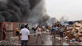 12 مصابًا.. ارتفاع حصيلة ضحايا حريق مخزن قطع غيار دراجات بقليوب (فيديو وصور)